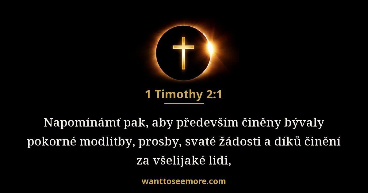1 Timothy 2:1