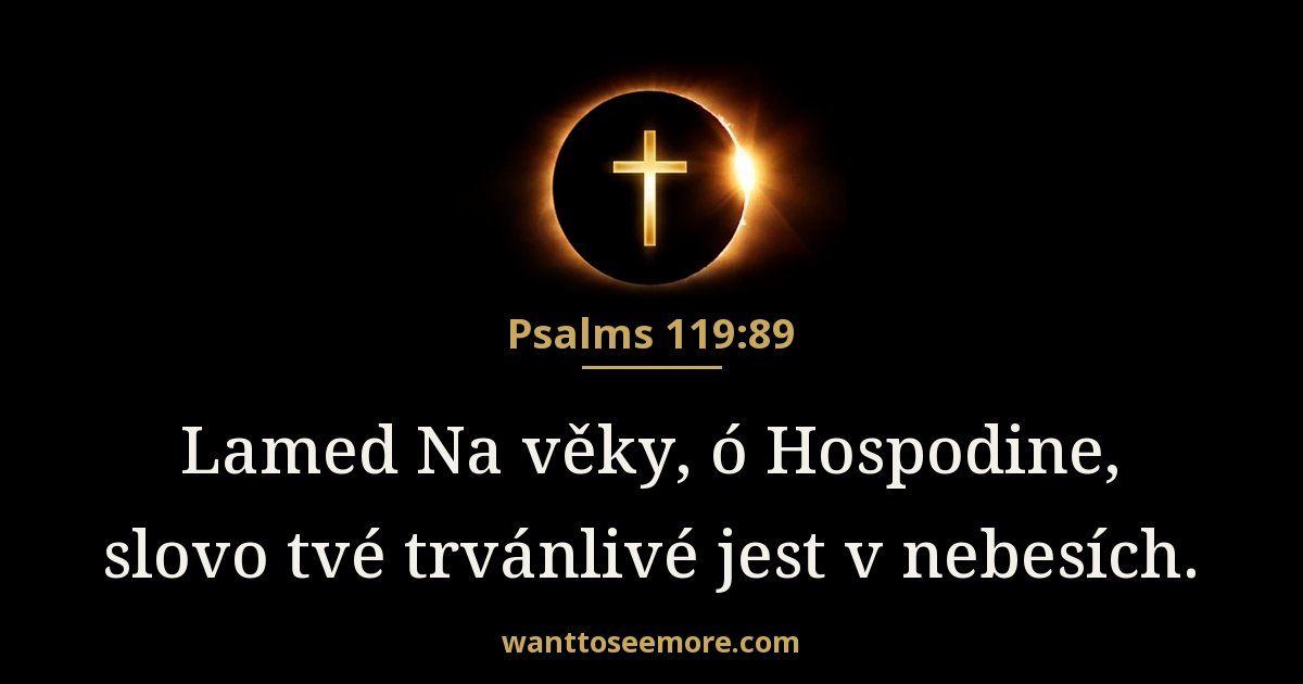 PSA 119:89
