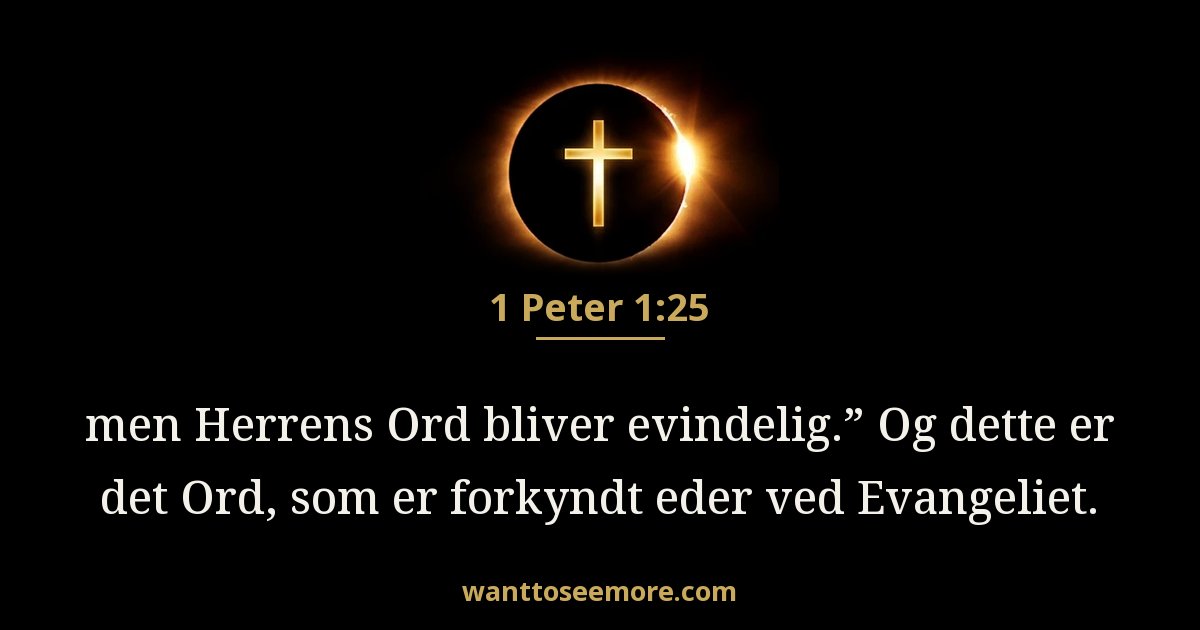 1 Peter 1:25