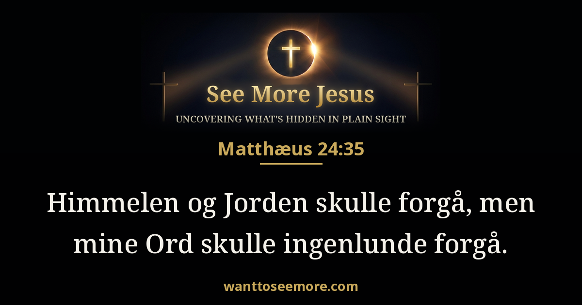 Matthew 24:35
