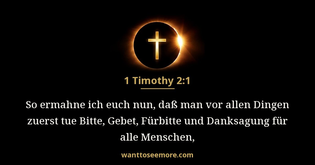 1 Timothy 2:1