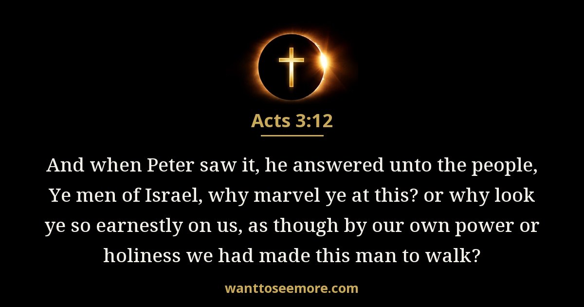 Acts 3:12