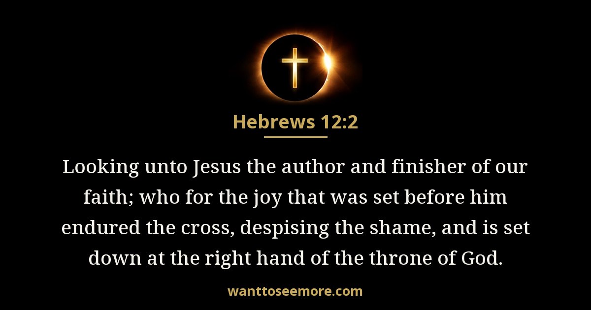 Hebrews 12:2