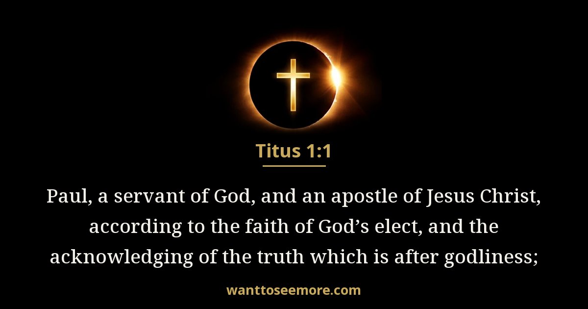 Titus 1:1