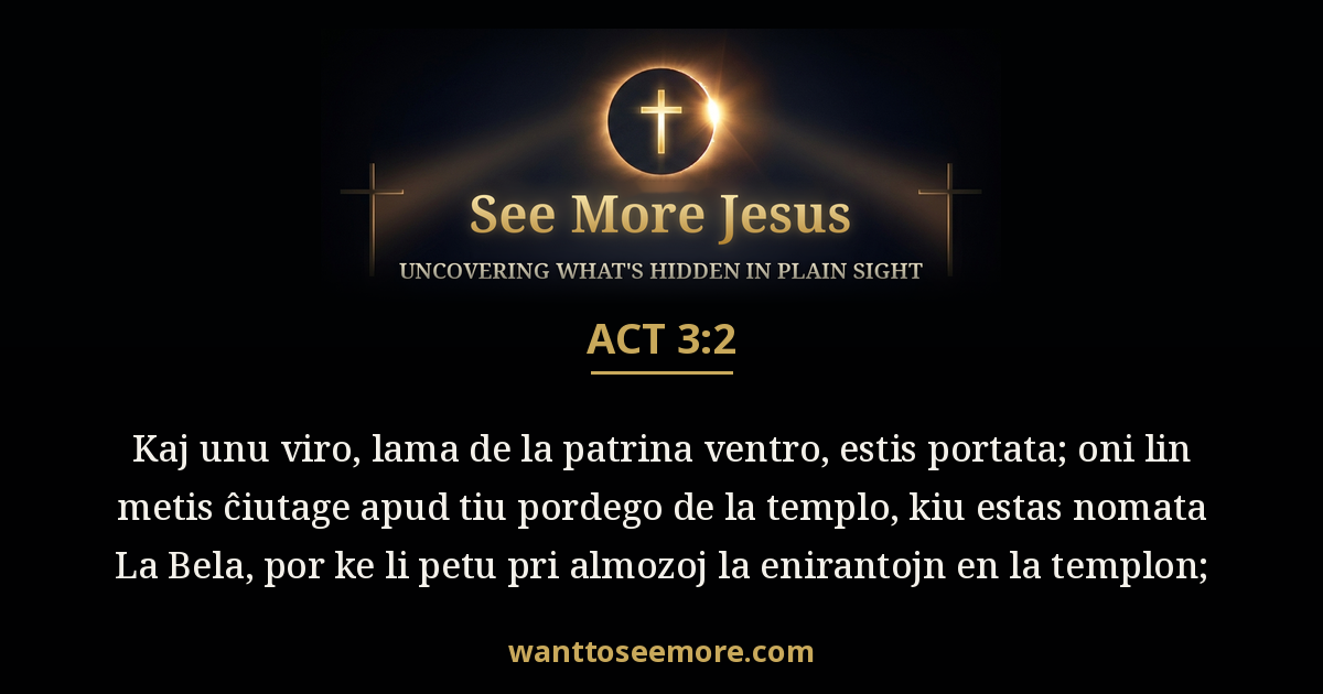 Acts 3:2