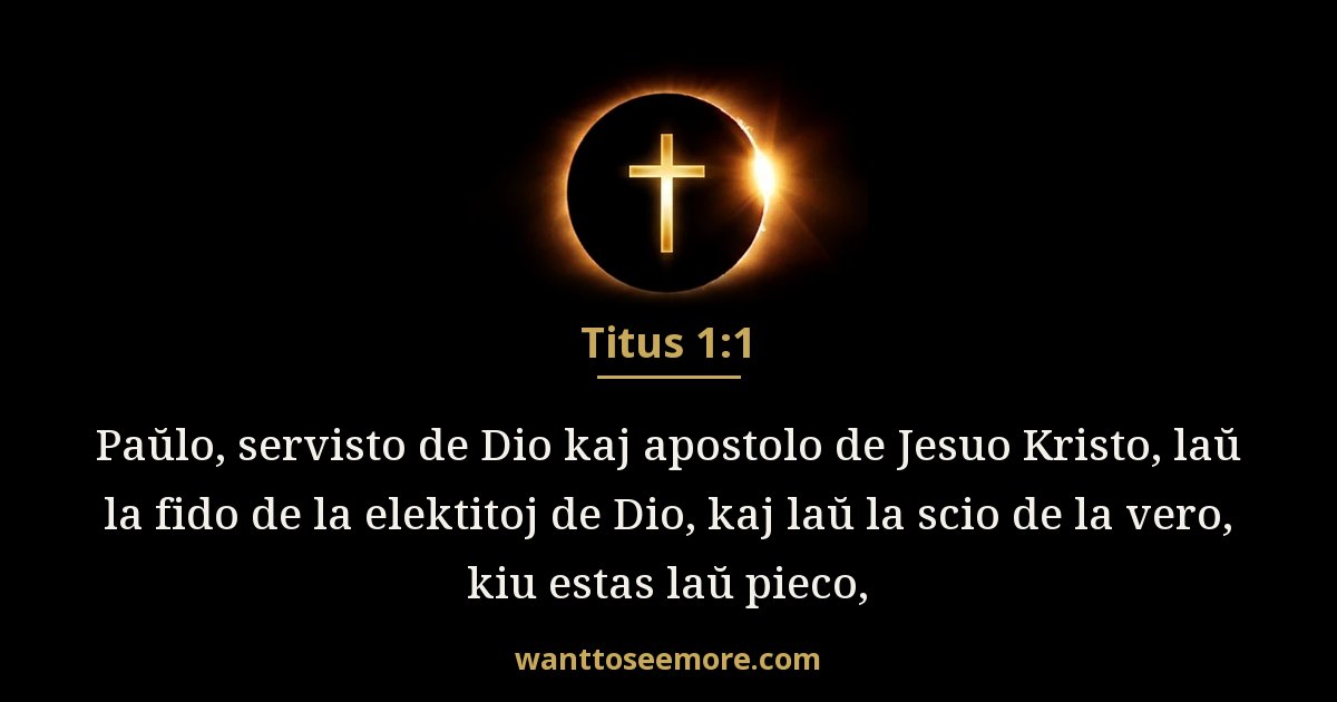 Titus 1:1