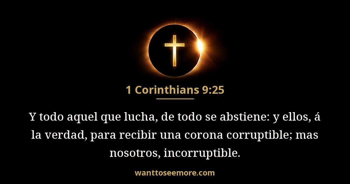 1 Corintios 9:25