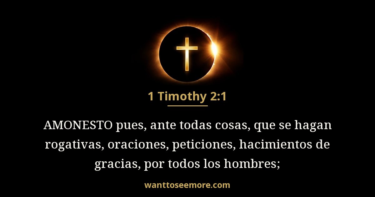 1 Timothy 2:1
