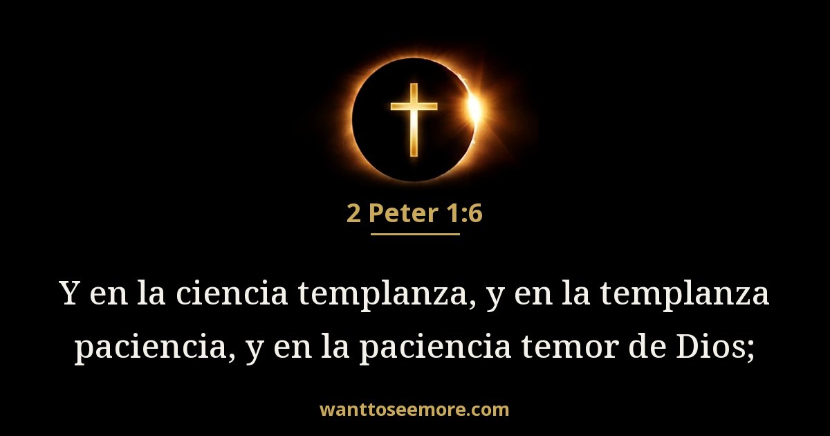 2 Peter 1:6