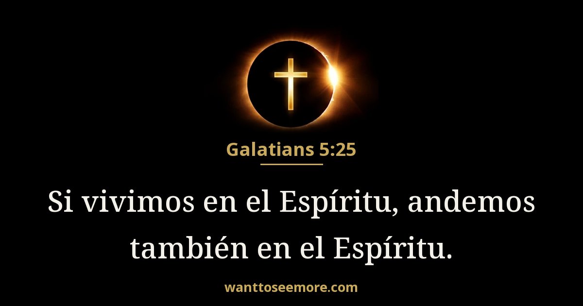 Galatians 5:25