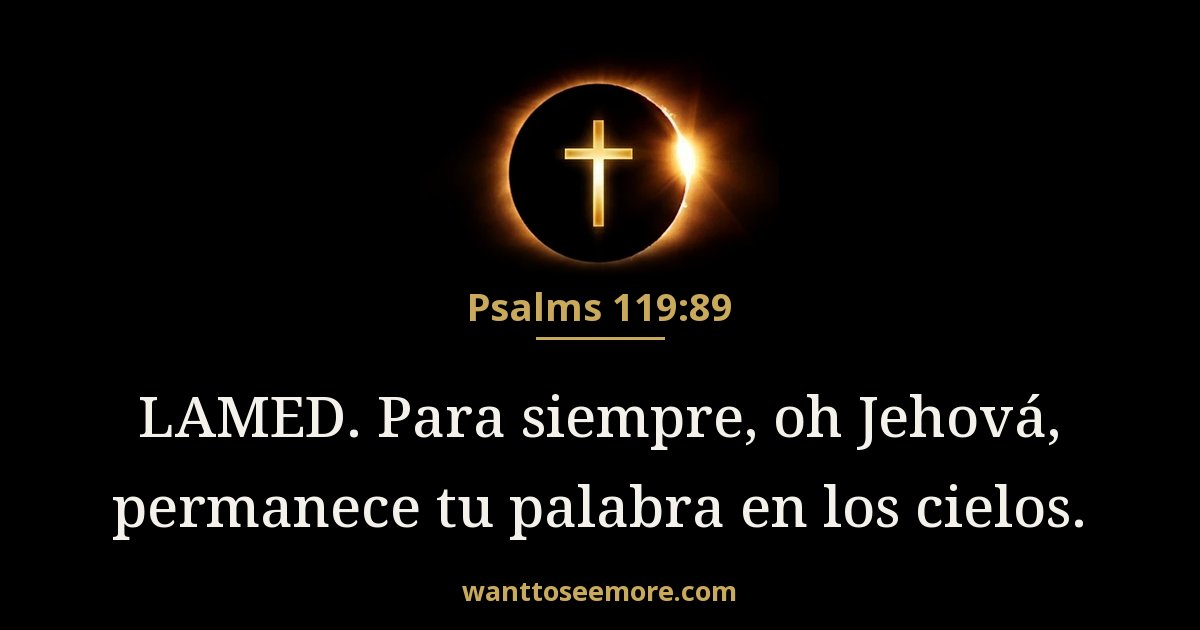 Psalms 119:89