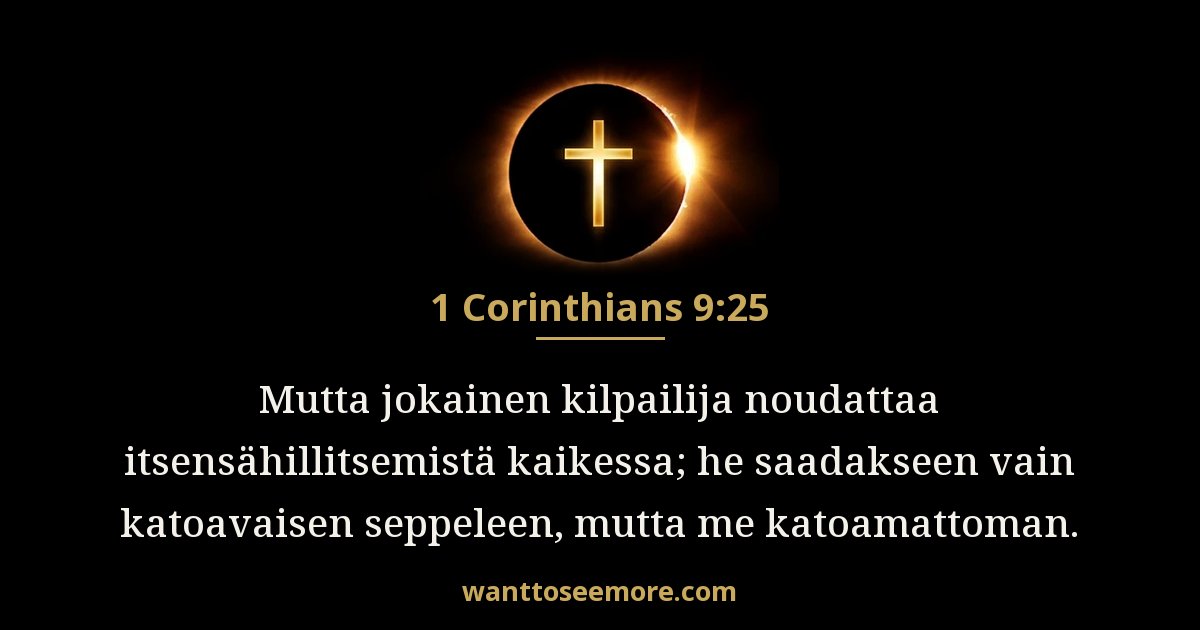 1. Korinttilaiskirje 9:25
