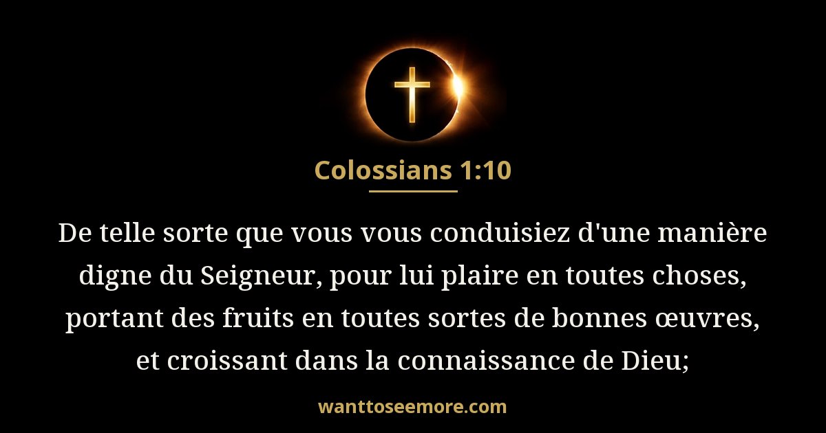 Colossians 1:10