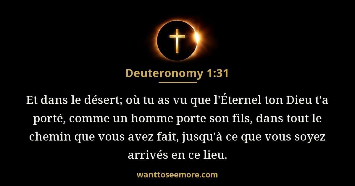 Deuteronomy 1:31