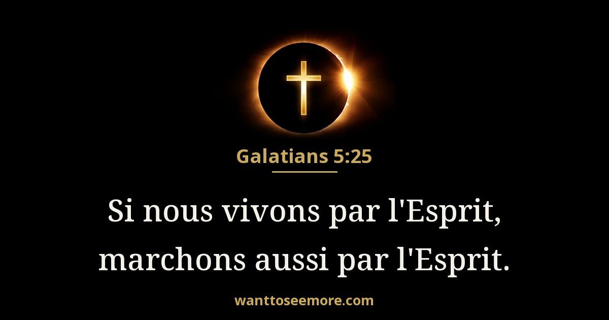 Galatians 5:25