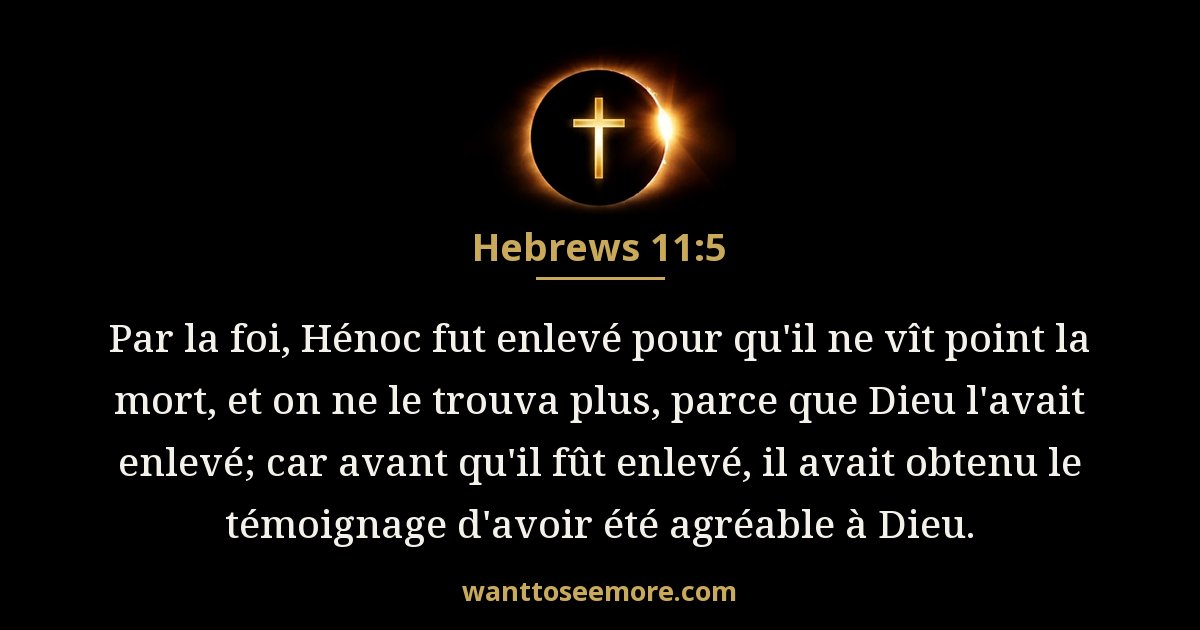 Hebrews 11:5