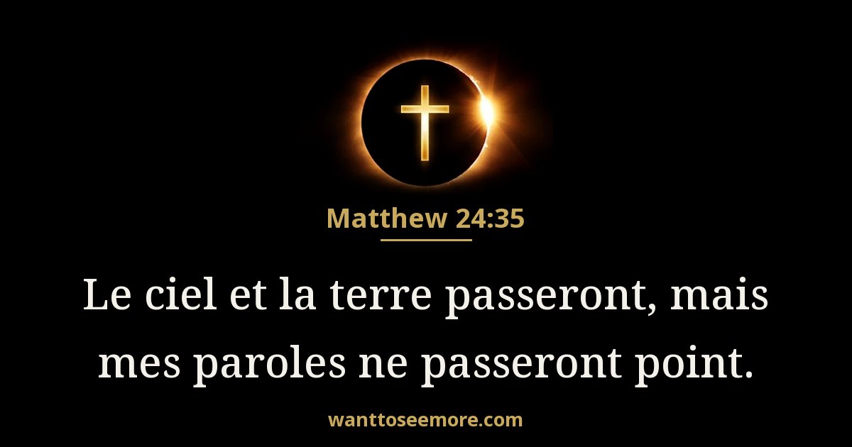 Matthew 24:35