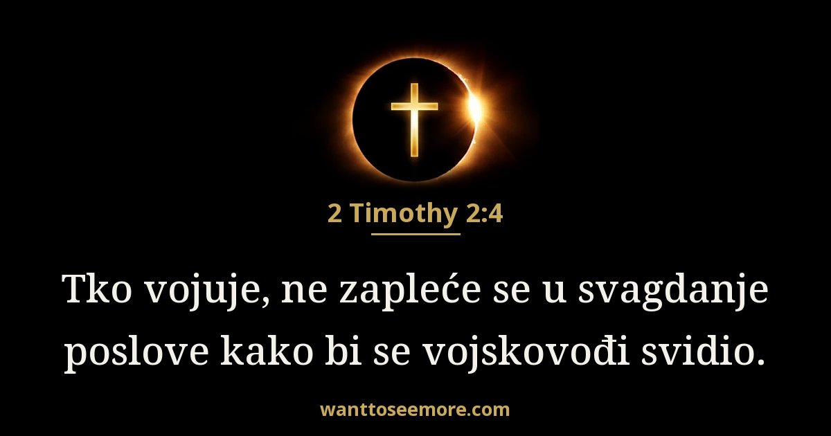 2 Timothy 2:4