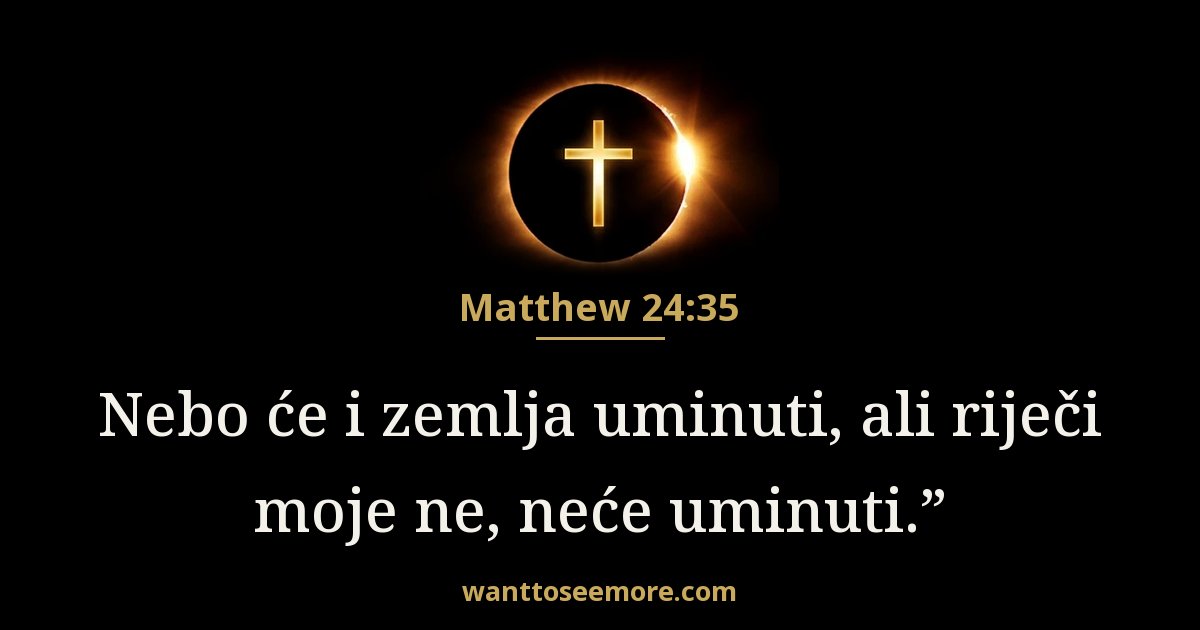 Matthew 24:35