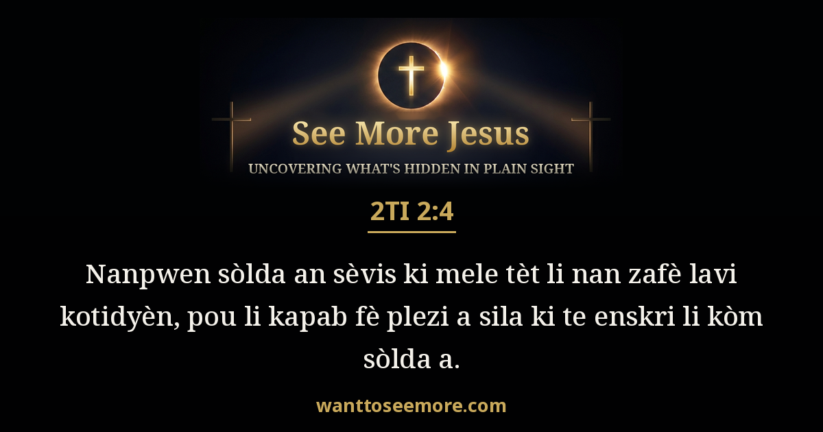2 Timothy 2:4