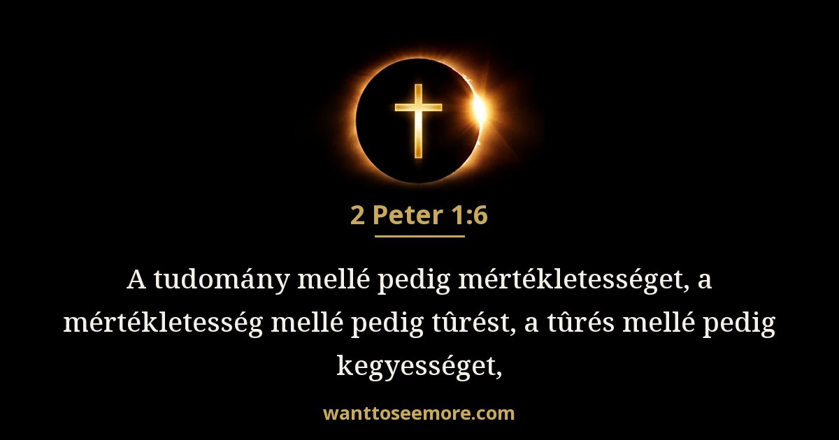 2 Peter 1:6