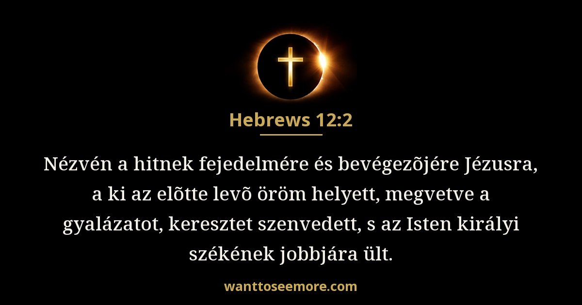 Zsidók 12:2