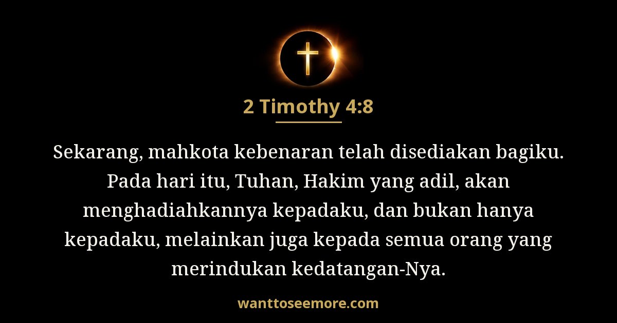 2 Timothy 4:8