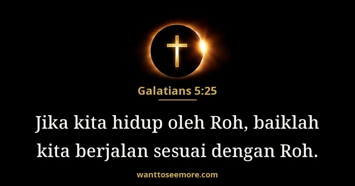 Galatians 5:25