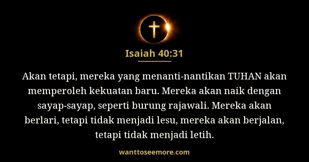 Isaiah 40:31