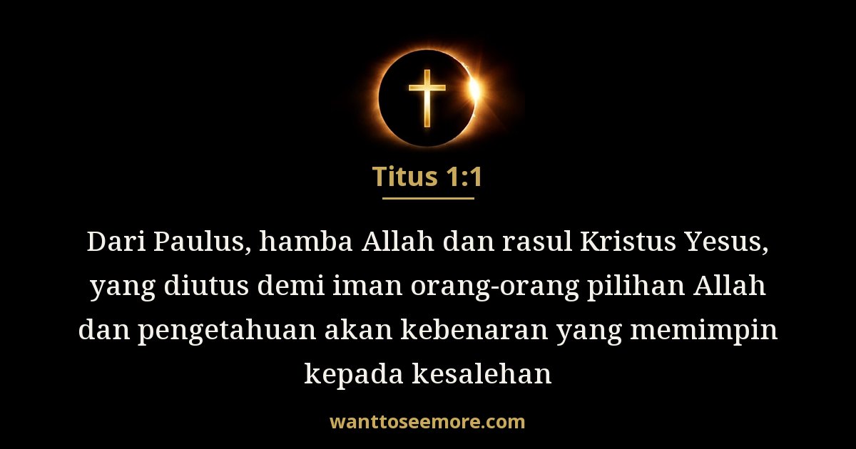 Titus 1:1