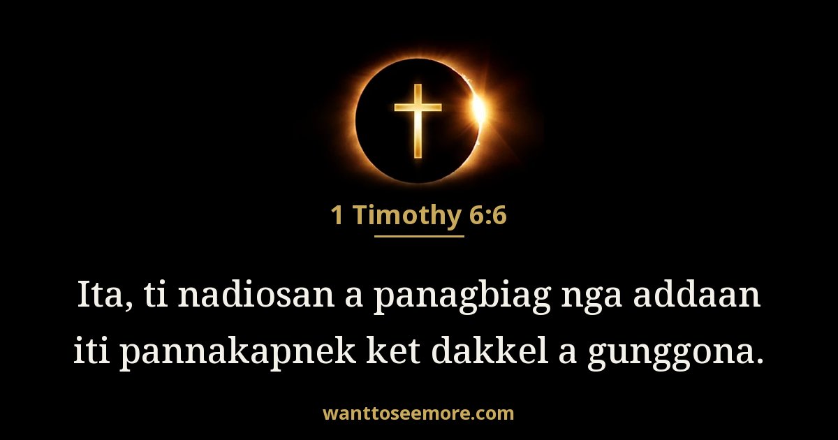 1 Timothy 6:6