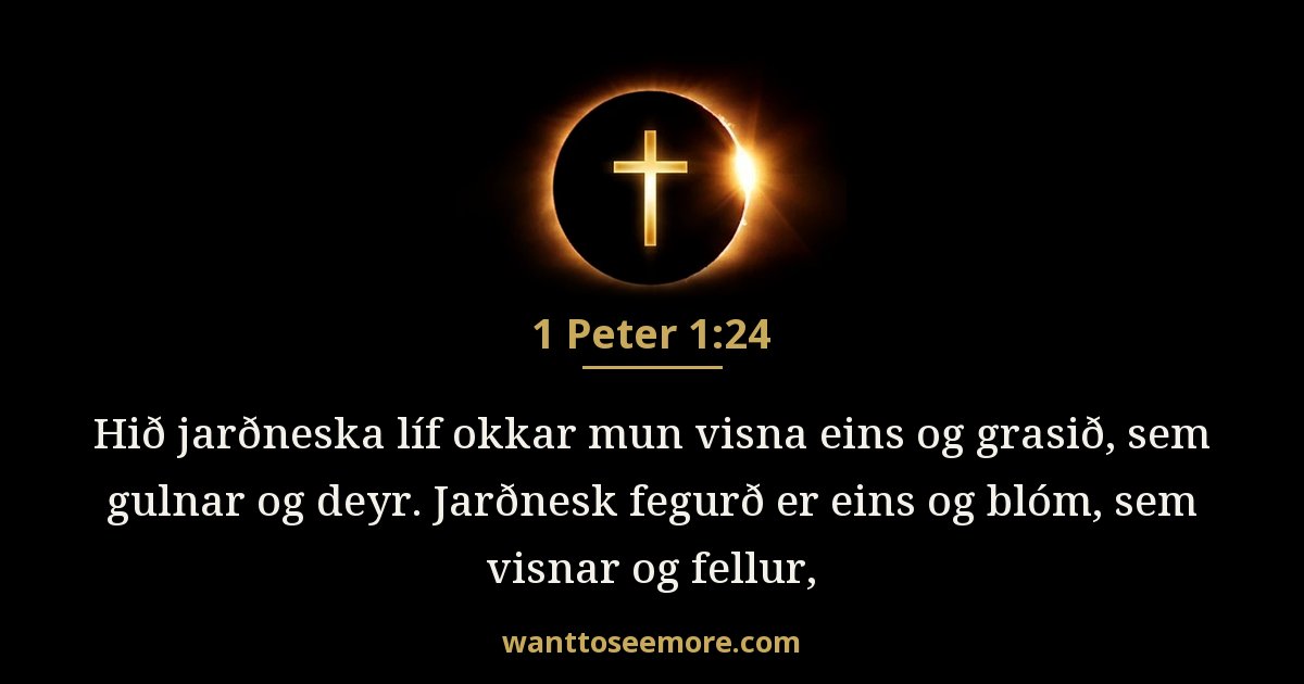 1 Peter 1:24