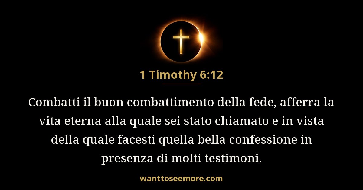 1 Timothy 6:12