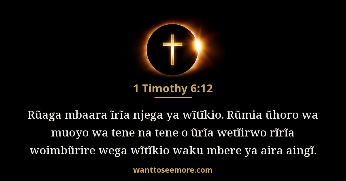 1TI 6:12