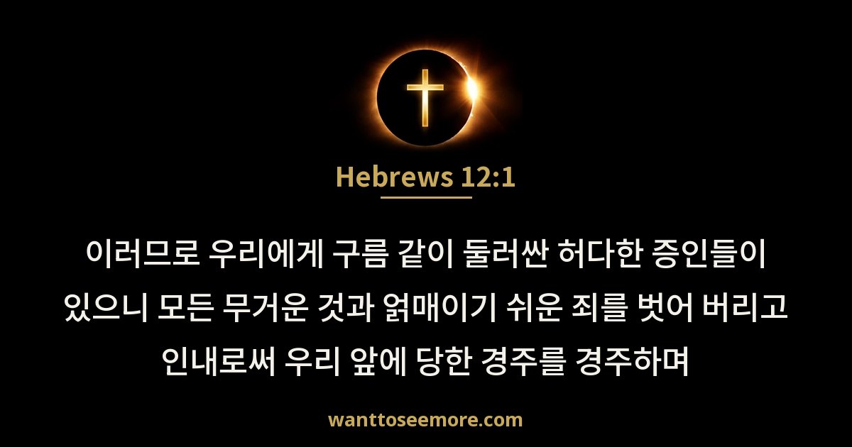 Hebrews 12:1