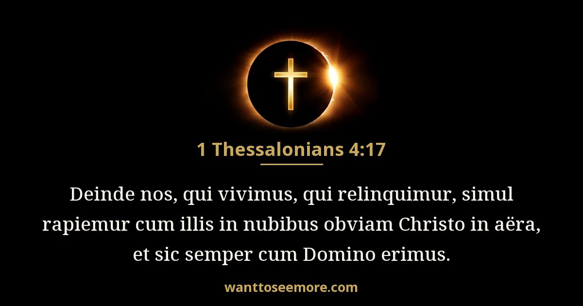 1 Thessalonians 4:17