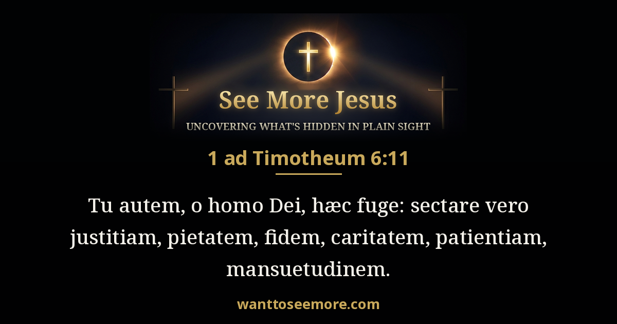 1 ad Timotheum 6:11