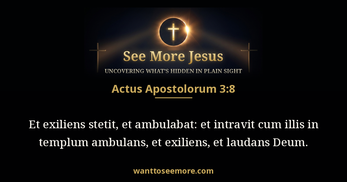 Acts 3:8