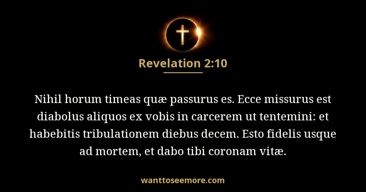 Revelation 2:10