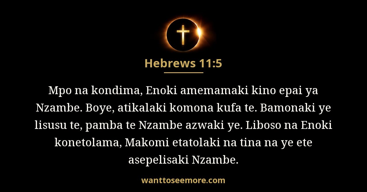 Hebrews 11:5