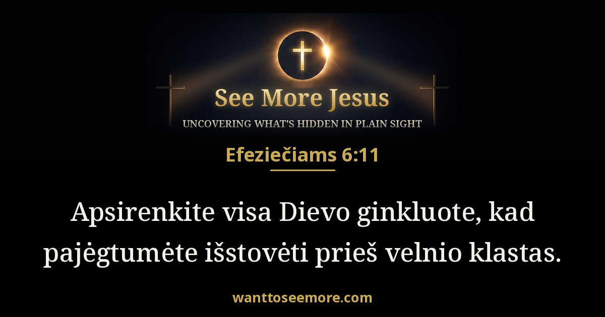 Ephesians 6:11