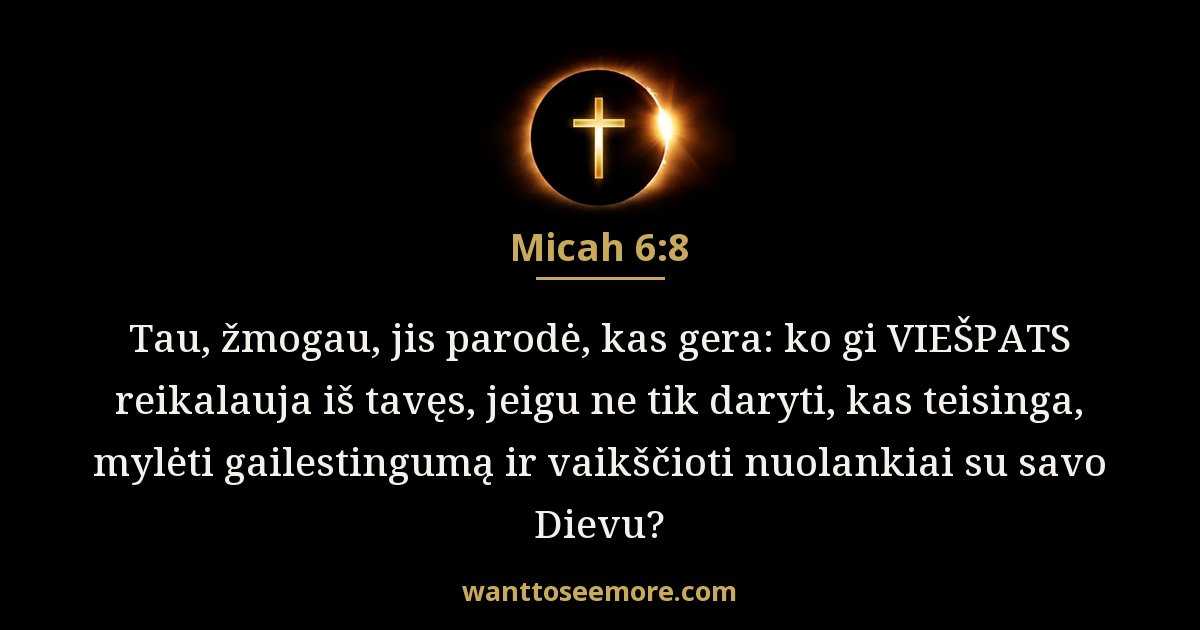 Micah 6:8