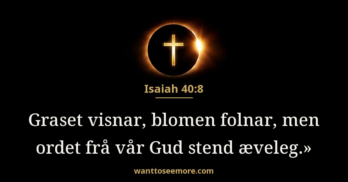 Isaiah 40:8