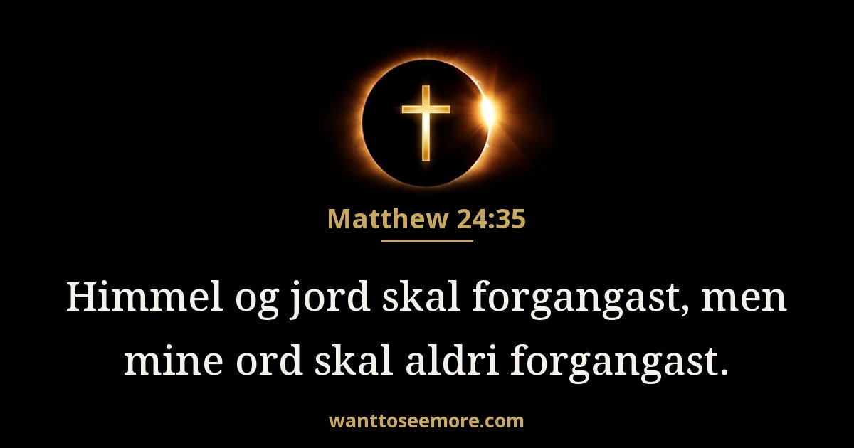 Matthew 24:35