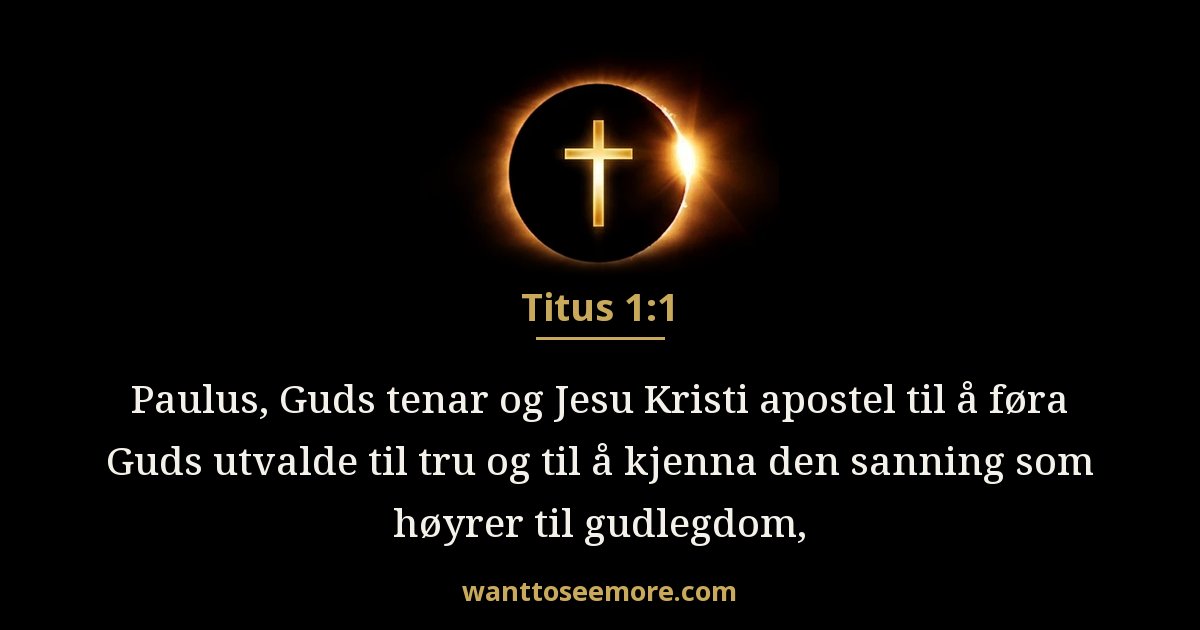 Titus 1:1