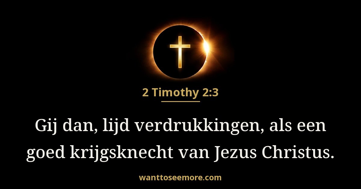 2 Timothy 2:3