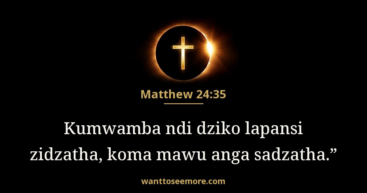 Matthew 24:35