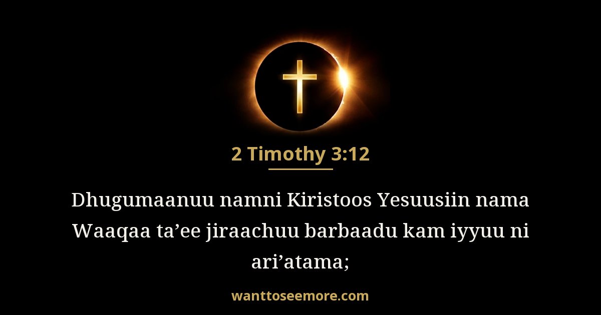 2 Timothy 3:12