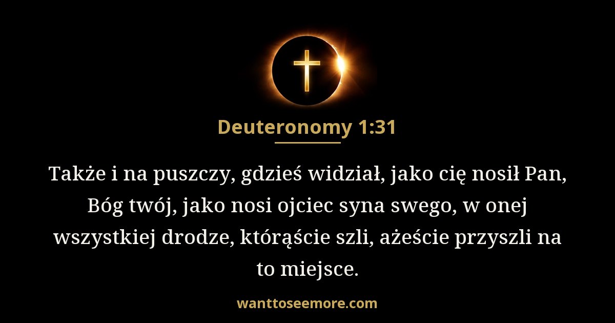 Powtórzonego Prawa 1:31