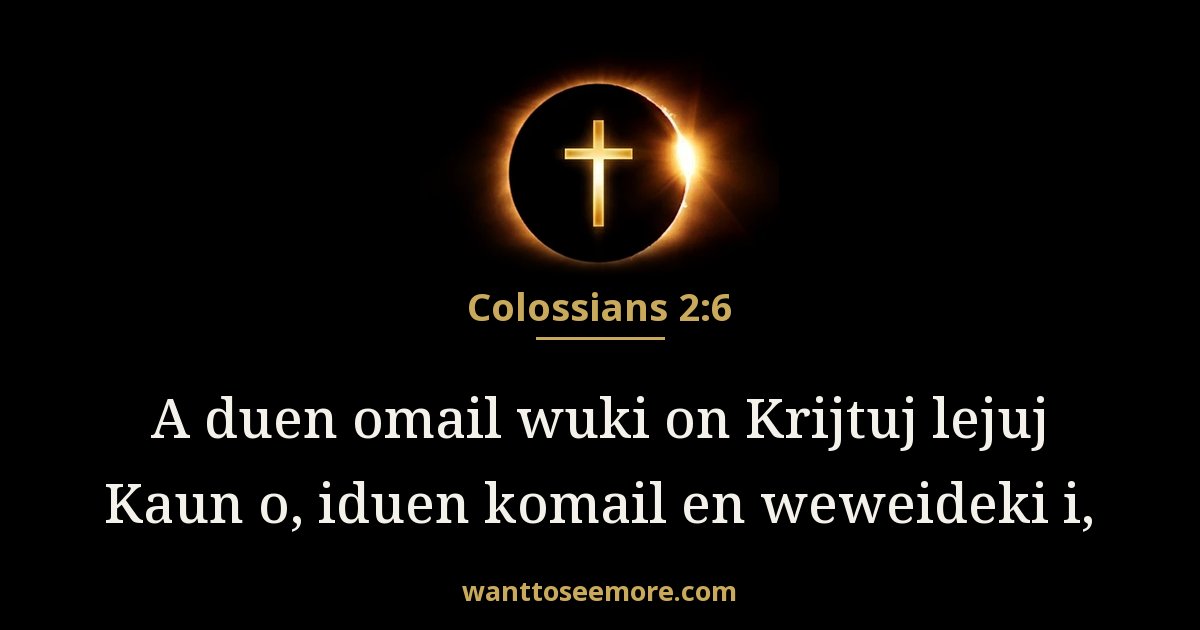 Colossians 2:6